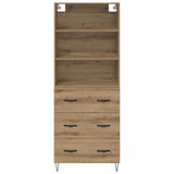 Highboard 2 pcs Artisan Oak 69.5 x 34 x 180 cm Engineered Wood 3415929