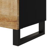 Bedside Cabinet 50x33x62 cm Solid Wood Mango&Engineered Wood 350664