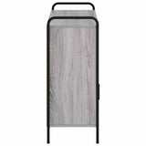 Sideboard Grey Sonoma 97 x 33 x 81 cm Engineered Wood 8013863