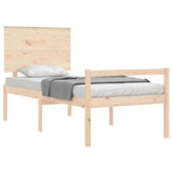 Senior Bed without Mattress 100x200 cm Solid Wood 3195471