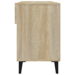 Shoe Cabinet Sonoma Oak 102x35x55 cm Engineered Wood 812828