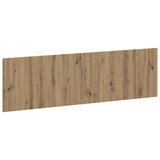 Wall-Mounted Headboard ARNHEM Artisan Oak Engineered Wood 896724