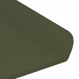 Floating Shelf 4 pcs Olive Green 100 x 9 x 2.5 cm Steel 8003993