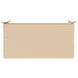 Seat Cushion SOEST 100% Polyester Cream 120 x 80 x 15 cm 944306