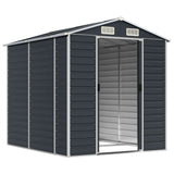 Garden Shed Anthracite 191x215x198 cm Galvanised Steel 3188254