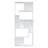 Book Cabinet White 67x24x161 cm Engineered Wood 801877