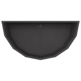 Planter Black 90 x 45 x 50 cm Steel 883710