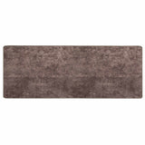 Rug Runner MARSA Grey 100 x 250 cm Polyester and PVC 42023200