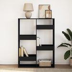 Bookcase Black 100x33x135 cm Engineered Wood 3309385