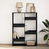 Bookcase Black 100x33x135 cm Engineered Wood 3309385