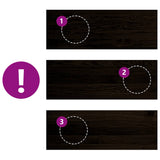 Stair Treads 16 pcs Brown Black 70x25x2 cm Solid Wood Oak 3283049
