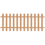 Picket Fence WPC 200x80 cm 42823
