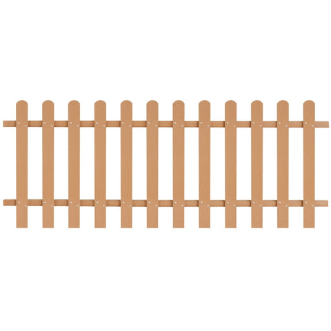 Picket Fence WPC 200x80 cm 42823