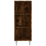 Sideboard Smoked Oak 34.5x32.5x90 cm Engineered Wood 828729