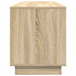 TV Cabinet with LED Lights Sonoma Oak 193.5x41x50 cm 3328437