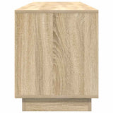 TV Cabinet with LED Lights Sonoma Oak 193.5x41x50 cm 3328437