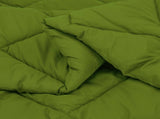Winter Duvet Green 220 x 260 cm Microfiber 42025678