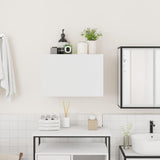 Bathroom Wall Cabinet White 60x25x40 cm Engineered Wood 860067