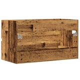 Bathroom Hanging Cabinet Old Wood 80x38.5x45 cm Engineered Wood 856246