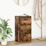 Sideboard Smoked Oak 37.5x35x76 cm Engineered Wood 861728