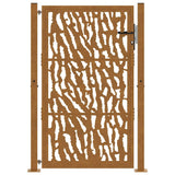 Garden Gate 100x150 cm Weathering Steel Trace Design 4100986