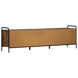 TV Cabinet 167.5 x 36.5 x 50 cm Smoked Oak Engineered Wood 8013772