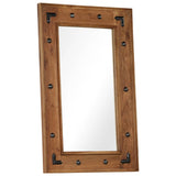Mirror Solid Acacia Wood 50x80 cm 246308