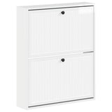 Wall-Mounted Shoe Cabinet EDE 71 x 17 x 86 cm Engineered Wood 895979