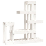Plant Stand White 92x25x97 cm Solid Wood Pine 822103