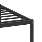 Bed Frame without Mattress Smoked Oak 193x201 cm Engineered Wood 4106749