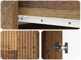 Sideboard Old Wood 66 x 34.5 x 90 cm Engineered Wood 894643
