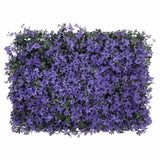 Artificial Leaf Fence 24 pcs Purple 40x60 cm 366643