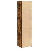 Highboard Smoked Oak 45x41x185 cm Engineered Wood 3281677