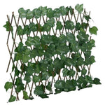 Artificial Grape Leaf Trellis Expandable Green 5 pcs 190x60 cm 366583