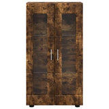 Sideboard FLORIN Smoked Oak 55.5 x 29 x 100 cm Engineered Wood 880256