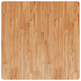 Square Table Top Light Brown 90x90x1.5cm Treated Solid Wood Oak 343005