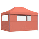 Party Tent Folding Terracotta 279 x 410 x 315 cm Oxford Fabric 42023593