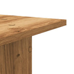ZNTS Speaker Stands 2 pcs Artisian Oak 30x30x60 cm Engineered Wood 852662