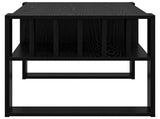 Coffee Table Black Oak 92 x 49.5 x 45 cm Engineered Wood 8000109