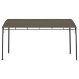 Garden Sunshade Awning 4x3x2.55 m Taupe 312255