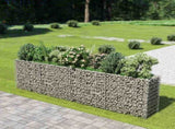 Gabion Raised Bed Galvanised Steel 360x50x100 cm 143560