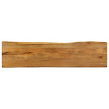 Table Top 160x40x2.5 cm Live Edge Solid Wood Mango 370760