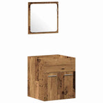 Bathroom Furniture Set 4 pcs Old Wood 41 x 38.5 x 46 cm 3332492