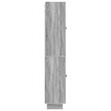 Cabinet Set 2 pcs Grey Sonoma 66 x 34.5 x 90 cm Engineered Wood 3416364