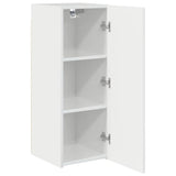TV Wall Cabinet Gloss White 30 x 31 x 80 cm Engineered Wood 892297