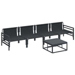 Garden Sofa Set Anthracite Steel 3378965