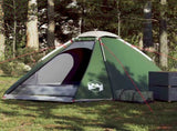 Camping Tent Dome 4-Person Green Waterproof 94769