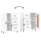 Sideboard White 69.5x34x90 cm Engineered Wood 830276