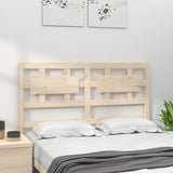 ZNTS Bed Headboard 185.5x4x100 cm Solid Wood Pine 818055