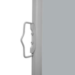 Retractable Side Awning 160x600 cm Grey 42180
